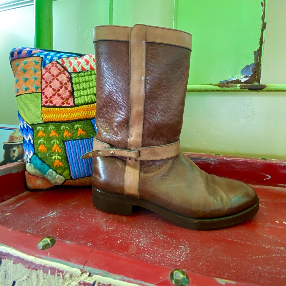 Authentic Gucci vintage leather boots! - Picture 3 of 16